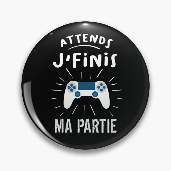 Aperçu de l'œuvre Attends je finis ma partie créée et vendue par Catcrea.