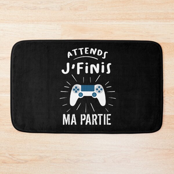 Aperçu de l'œuvre Attends je finis ma partie créée et vendue par Catcrea.