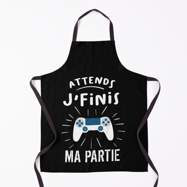 Aperçu de l'œuvre Attends je finis ma partie créée et vendue par Catcrea.