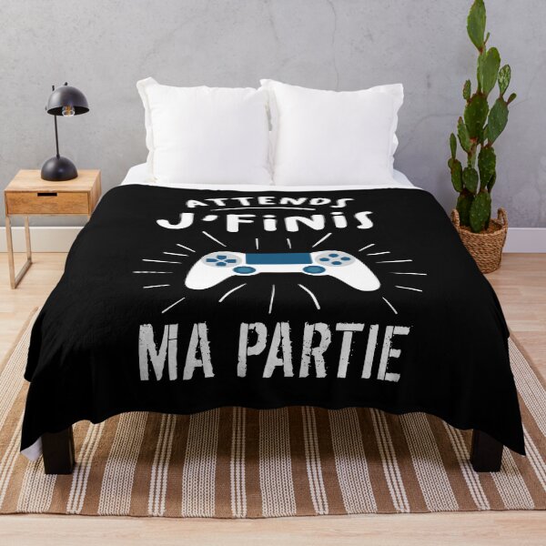 Aperçu de l'œuvre Attends je finis ma partie créée et vendue par Catcrea.