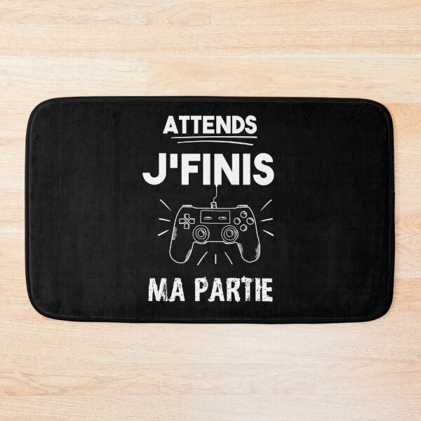 Aperçu de l'œuvre Attends je finis ma partie créée et vendue par Catcrea.