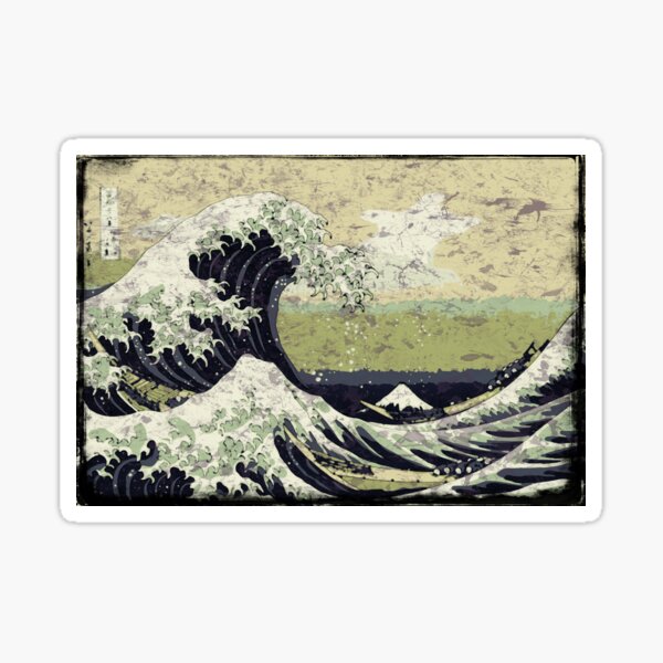 Item preview, Japanese Waves designed and sold by ElectricHamster.