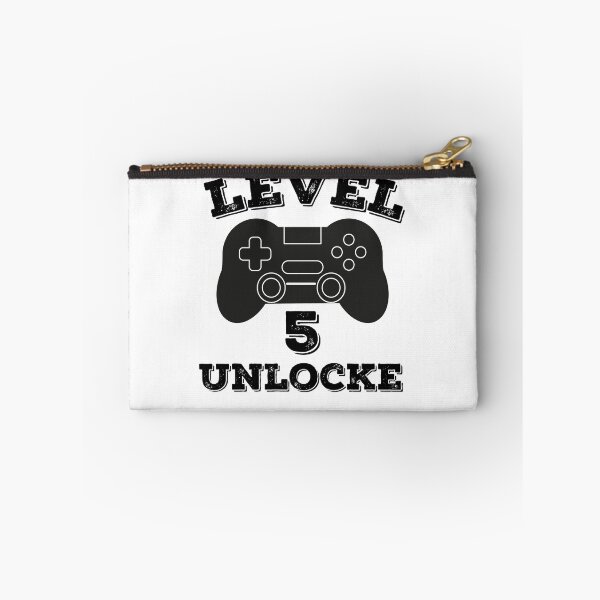Item preview, Level 5 unlocked - 5th birthday gift designed and sold by ThebestArtshop.