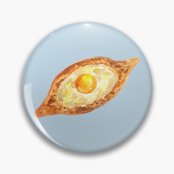 Item preview, Khachapuri - Georgian Cheese and Egg Bread designed and sold by Alicia Chee.