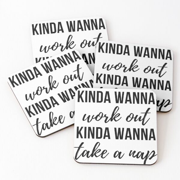 Item preview, Kinda wanna workout kinda wanna take a nap -Funny workout  designed and sold by kaylasbtq.