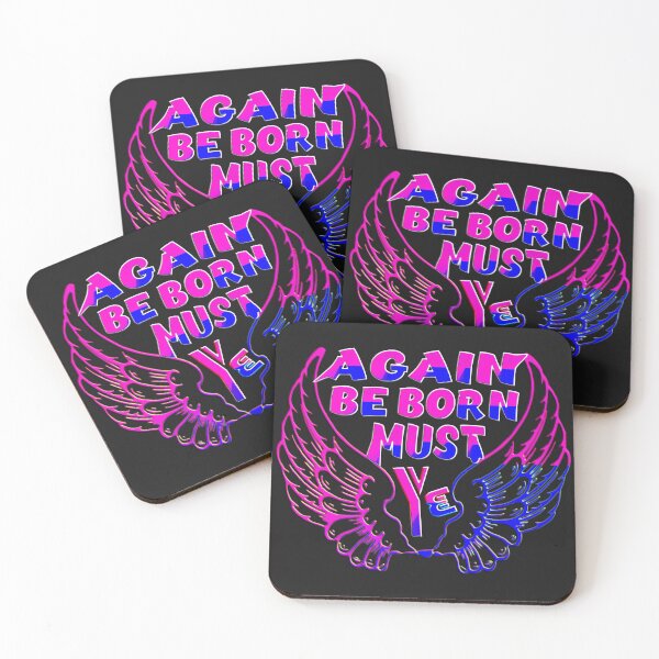Item preview,  YE MUST BE BORN AGAIN - BIBLE VERSE designed and sold by Ralek.