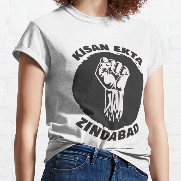 kisan andolan t shirt