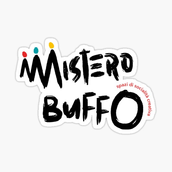 Mistero Buffo Classic Logo Sticker