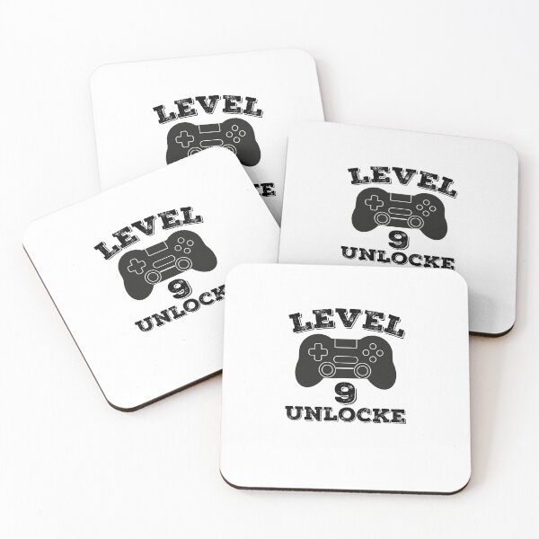 Item preview,  Level 9 unlocked - 9th birthday gift designed and sold by ThebestArtshop.
