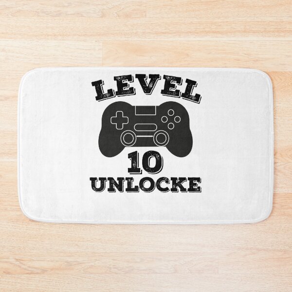 Item preview,  Level 10 unlocked - 10th birthday gift designed and sold by ThebestArtshop.