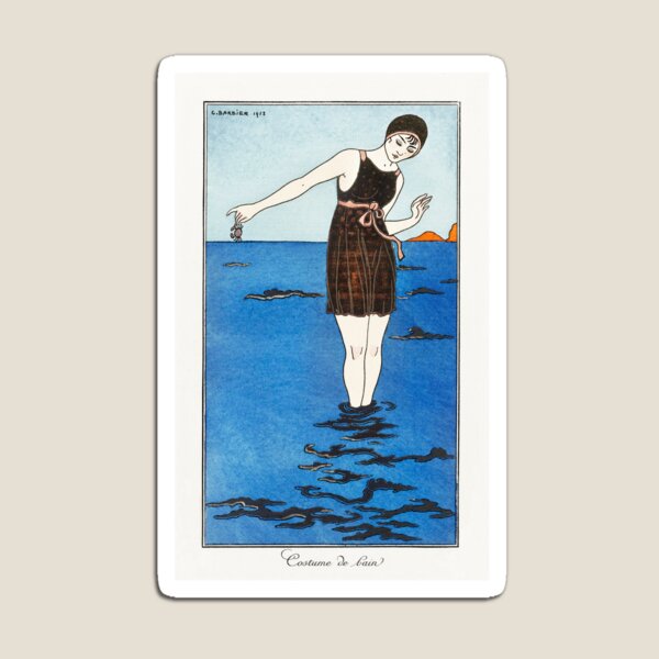 Item preview, Bathing costume 1920's Costumes Parisiens: Grande robe du soir from Journal des Dames et des Modes (1913) fasCostumes Parisiens: Grande robe du soir from Journal des Dames et des Modes (1913) designed and sold by domdjs4239.