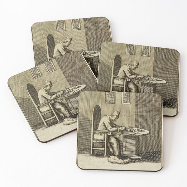 Item preview, Man with Leprosy vintage etching designed and sold by Vintage Designs +.