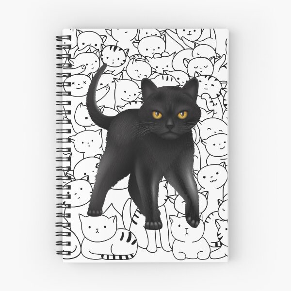 Item preview, Black Kitten  designed and sold by Imakeyouhappy.