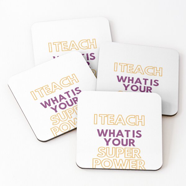 Item preview, I am a Teacher What is your super power? designed and sold by sgoerl.
