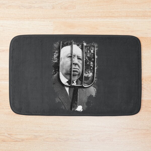 Item preview, Alfred Hitchcock - 3D pitchfork - NumbTs - design Unique Quality Printed Designs illustration designed and sold by NumbTs.
