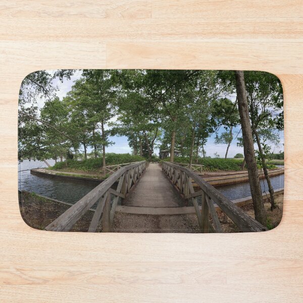 Item preview, Secluded Bridge to Hidden Island designed and sold by RotondoArt.