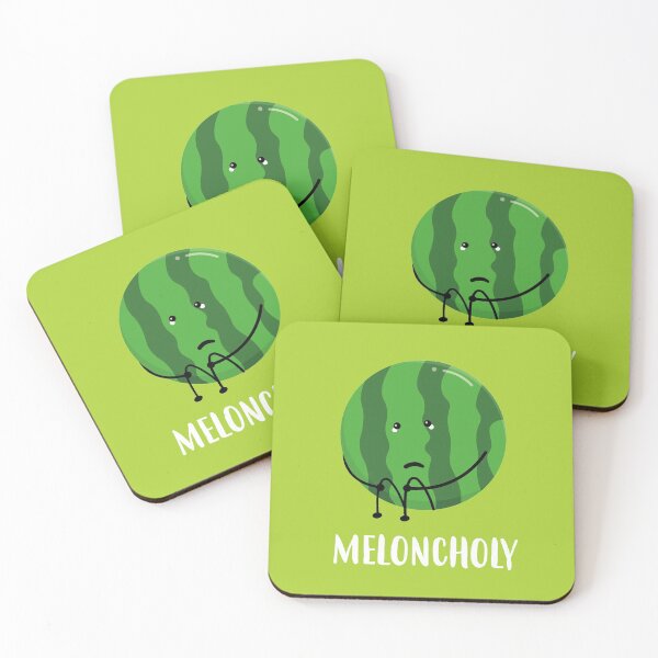 Item preview, Funny Watermelon Feeling Meloncholy designed and sold by Marzuqi Che Rose.