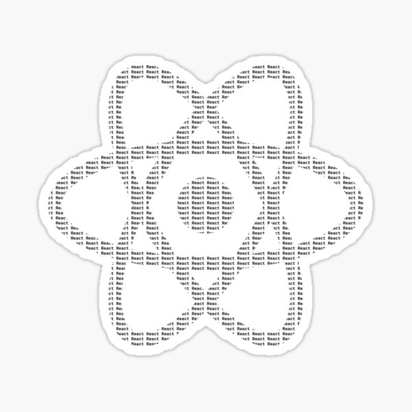 "React Logo" Sticker for Sale by MrDrajan | Redbubble