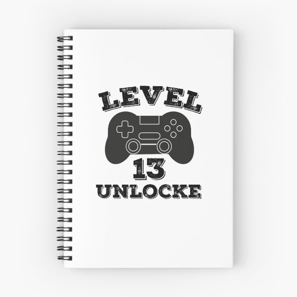Item preview, Level 13 unlocked - 13th birthday gift designed and sold by ThebestArtshop.
