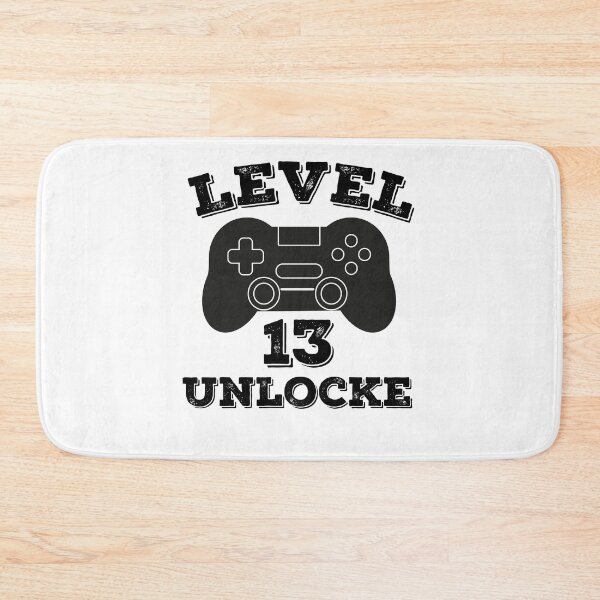 Item preview, Level 13 unlocked - 13th birthday gift designed and sold by ThebestArtshop.