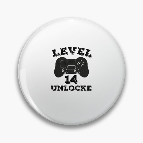 Item preview, Level 14 unlocked - 14th birthday gift designed and sold by ThebestArtshop.