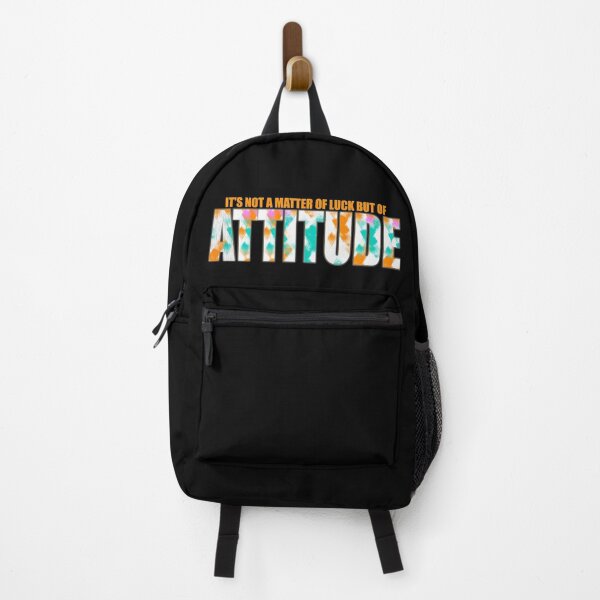 Item preview, Motivational Quotes, it's not a matter of luck but of attitude designed and sold by MeroniGDesign.