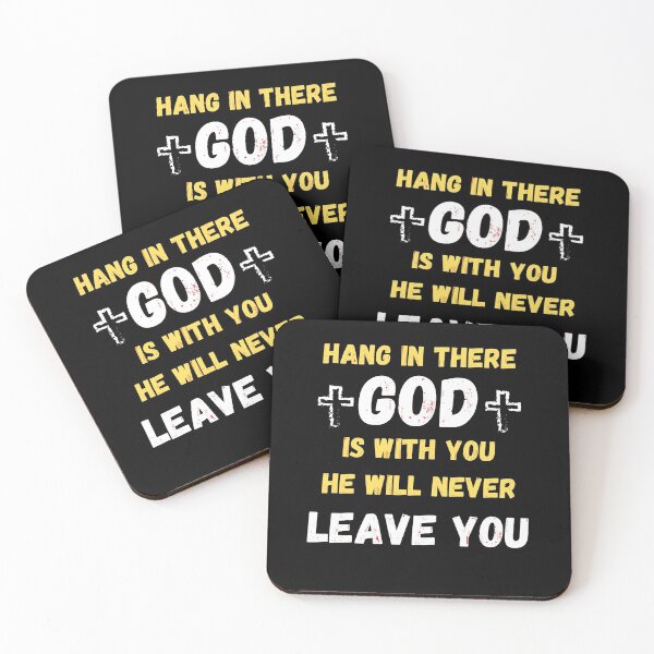 Item preview, Hang in There - God is with You designed and sold by FAITHandPEACE.