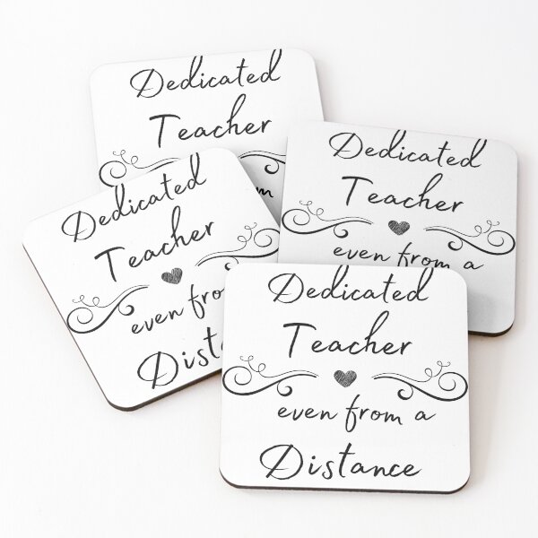 Item preview, Dedicated Teacher Even From a Distance designed and sold by R-reflections.