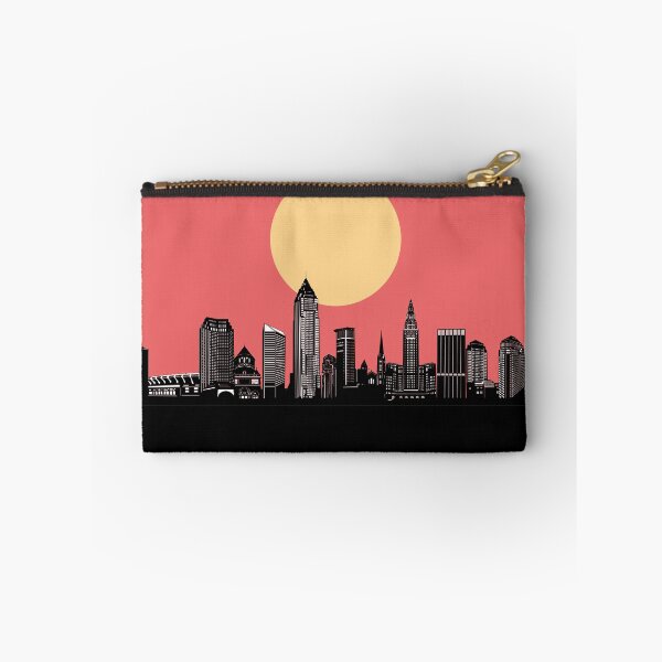 Item preview, cleveland skyline minimal designed and sold by BekimART2.
