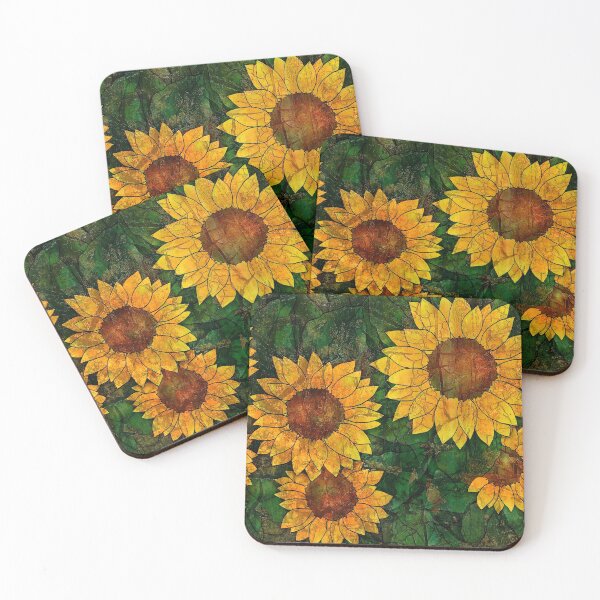 Item preview, Sunflower field pattern designed and sold by TheDrawingJoker.
