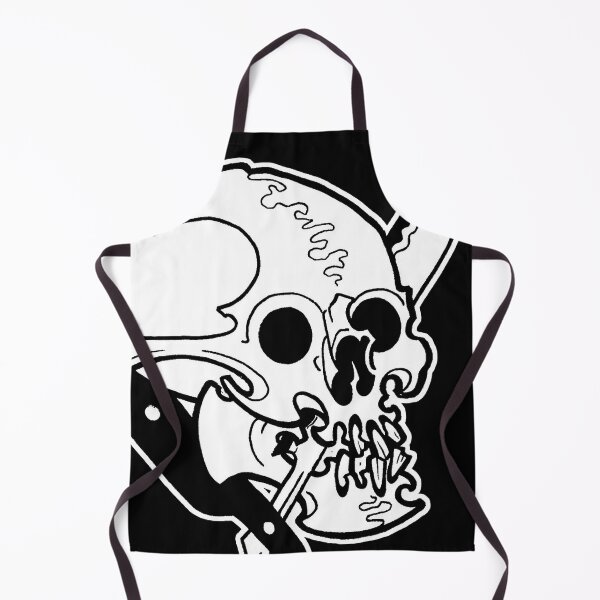 Item preview, Tattoo Skull With Straight Razor designed and sold by Greg Donchatz.