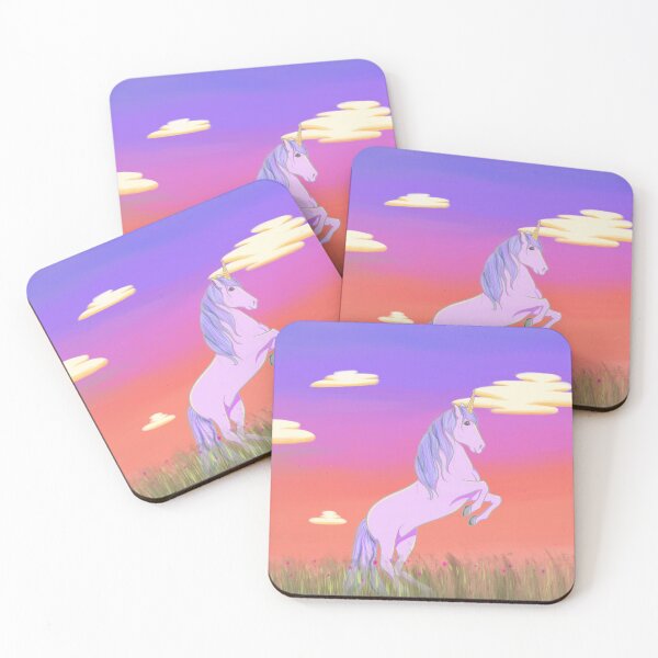 Item preview, Unicorn at Sunset designed and sold by Briisinspired.