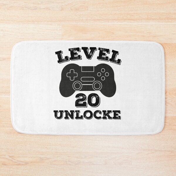 Item preview,  Level 20 unlocked - 20th birthday gift designed and sold by ThebestArtshop.