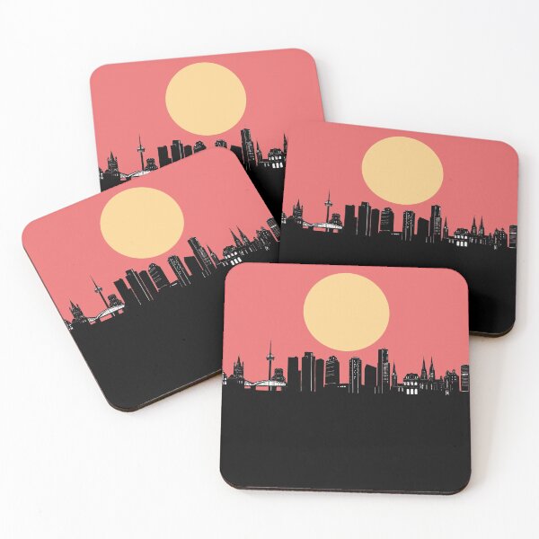 Item preview, cologne skyline minimal designed and sold by BekimART2.