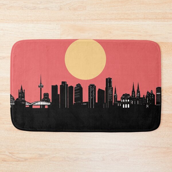 Item preview, cologne skyline minimal designed and sold by BekimART2.
