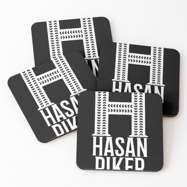 Item preview, H for Hasan piker white designed and sold by max-art-lvl.