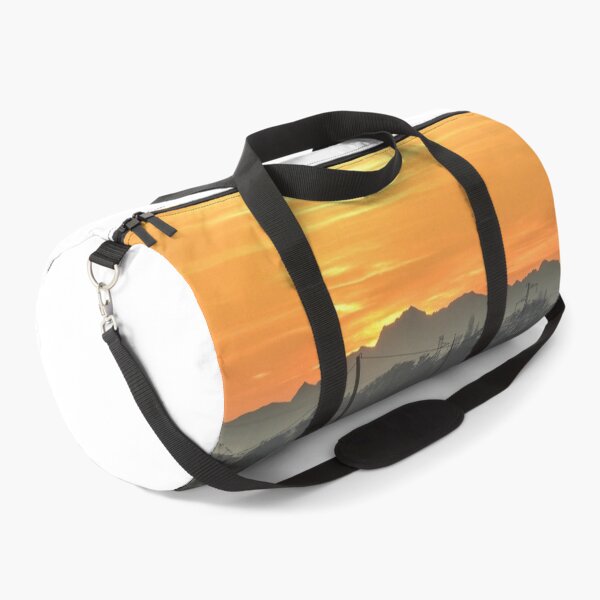 Item preview, Orange Sunset and the Pyrenees Mountains - Landscape Photography designed and sold by Dan Shachar.