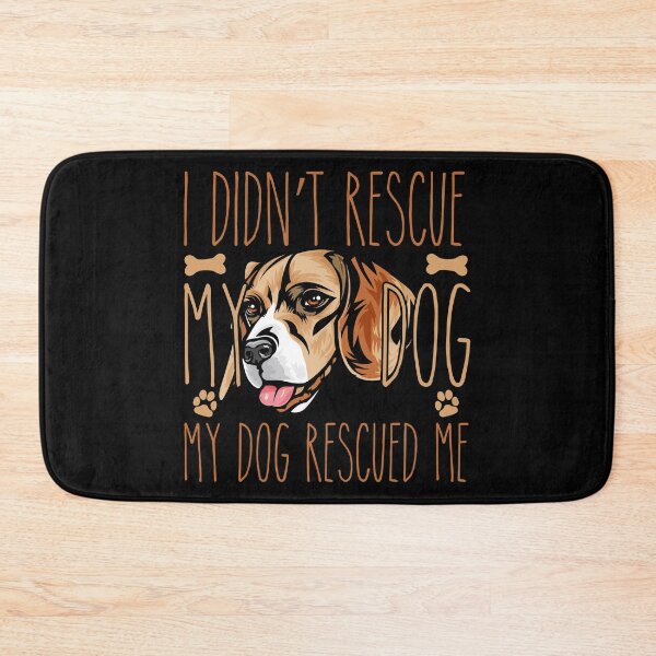 Artikelvorschau, Ich habe meinen Hund nicht gerettet. Mein Hund hat mich gerettet. Geschenkidee für Beagle-Besitzer, Slim Fit T-Shirt entworfen und verkauft von ayotees.