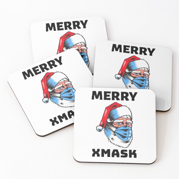 Item preview, Merry Xmask Santa Claus with Mask Quarantine Christmas designed and sold by TamGustam.