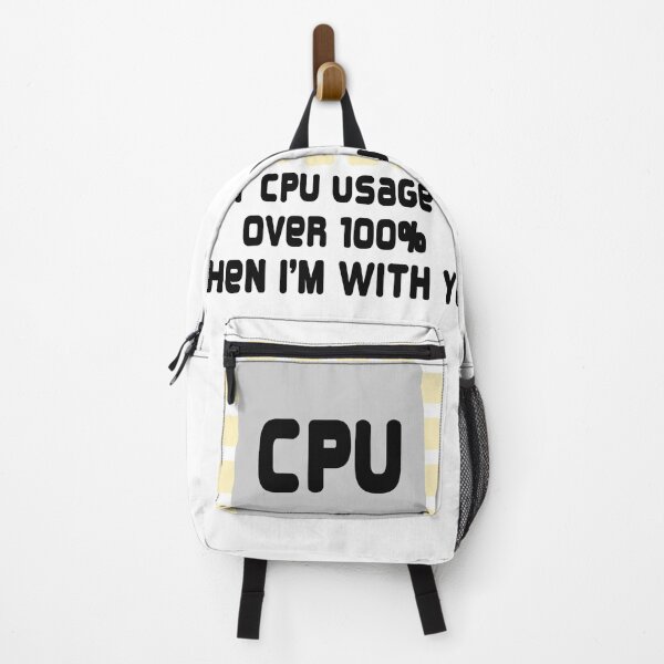 Item preview, My CPU usage is over 100% when i'm with you - funny geek lover designed and sold by ImaginarySouls.