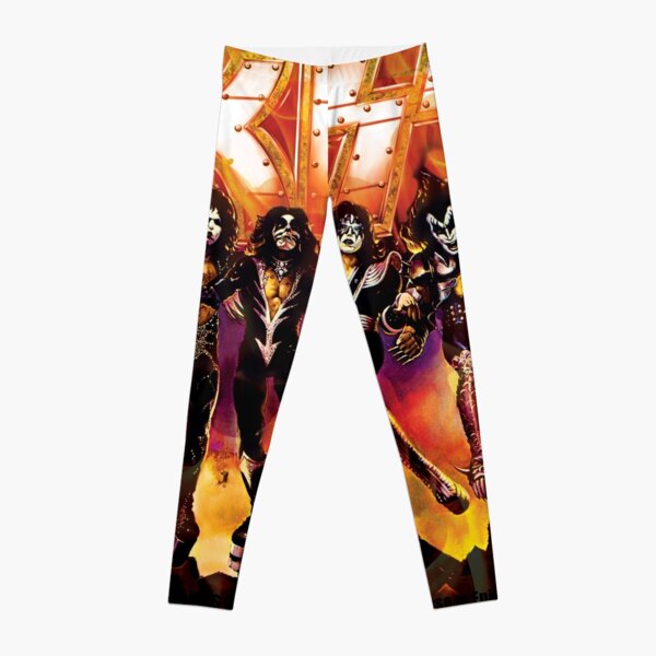 kiss the band- Rock band Hard Rock Kiss army Destroyer Leggings