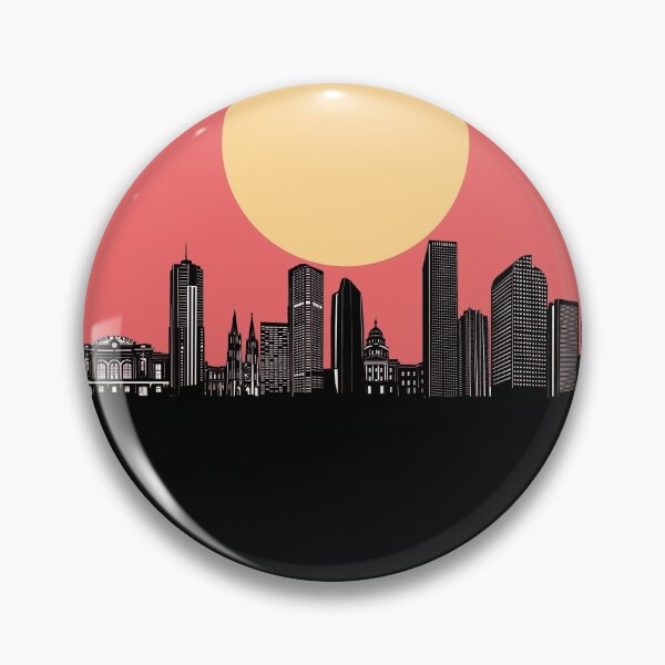 Item preview, denver skyline minimal designed and sold by BekimART2.
