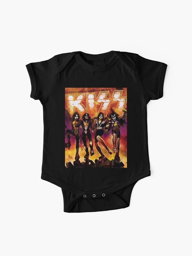 kiss the band- Rock band Hard Rock Kiss army Destroyer | Baby One-Piece