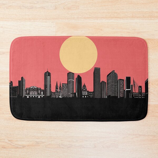 Item preview, denver skyline minimal designed and sold by BekimART2.
