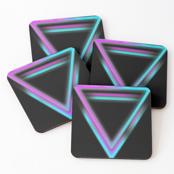Item preview, Bright  blue  n pink triangle  designed and sold by Wolverin6430.