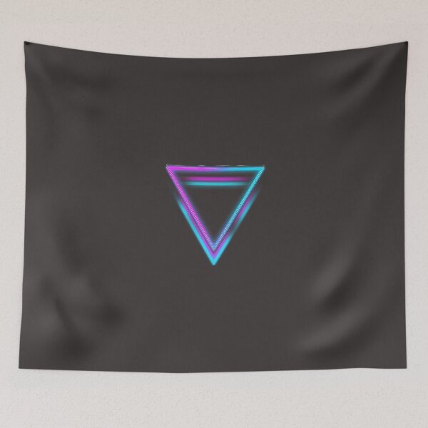 Item preview, Bright  blue  n pink triangle  designed and sold by Wolverin6430.
