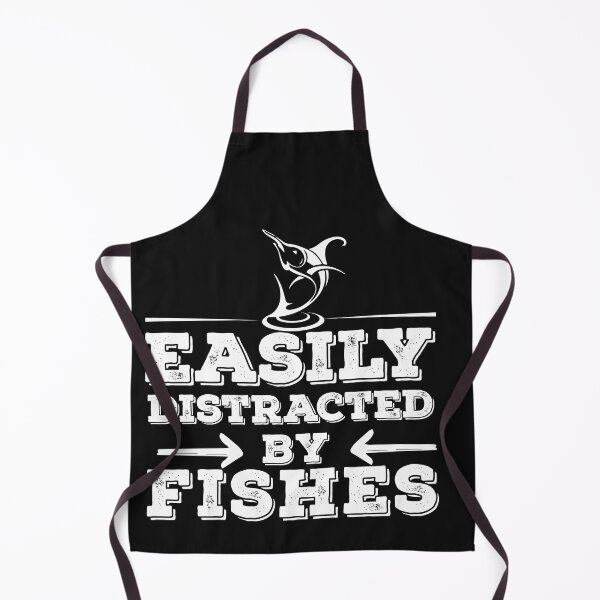 Item preview, Easily Distracted By Fishes Funny Fishes Lovers designed and sold by alipapi.
