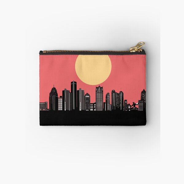 Item preview, detroit skyline minimal designed and sold by BekimART2.
