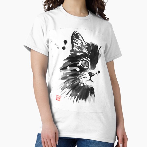 Aperçu de l'œuvre half cat créée et vendue par pechane.