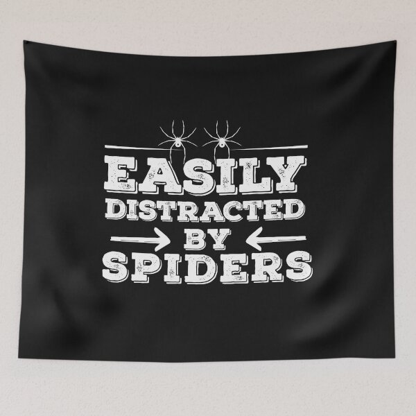 Item preview, Easily Distracted By Spiders Funny Spiders Lovers designed and sold by alipapi.